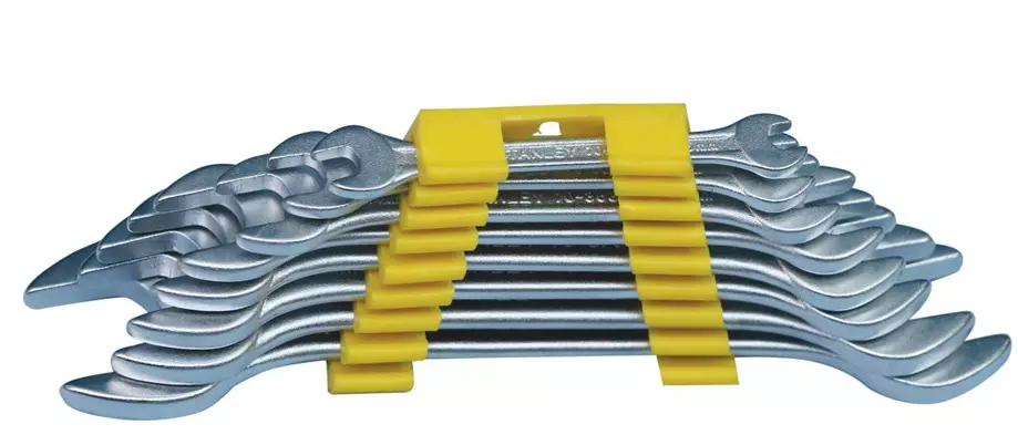 Double Open End Spanner Set of 8