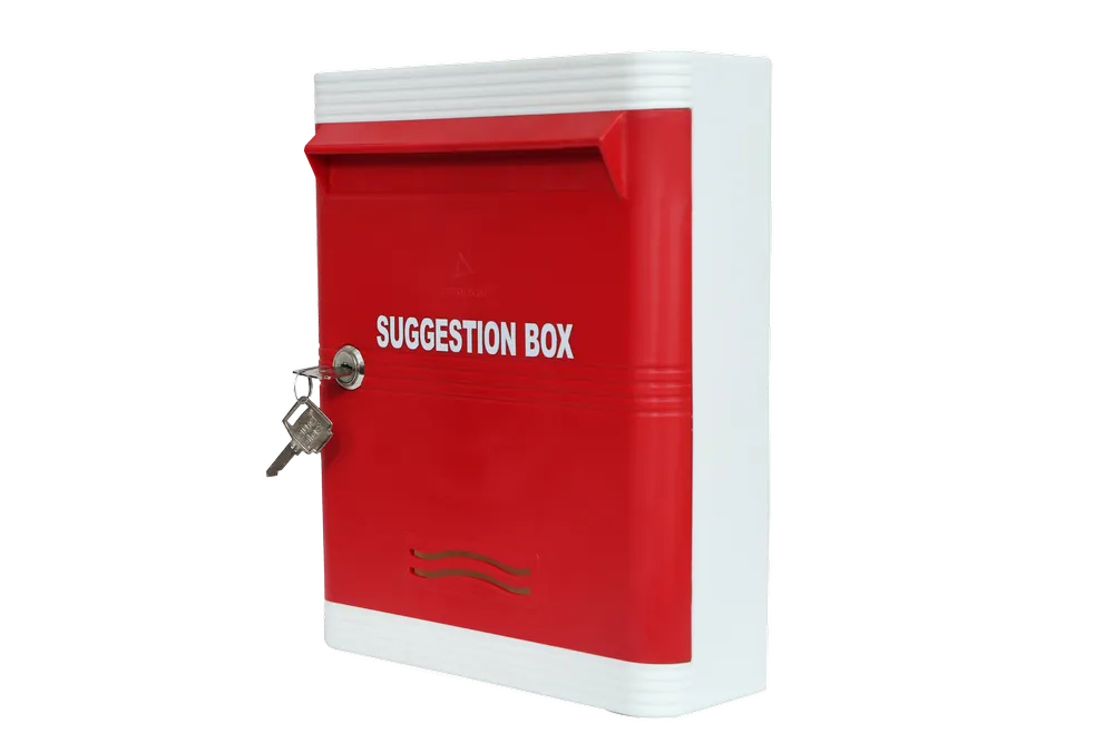 Suggestion Box Red White 11*9*3