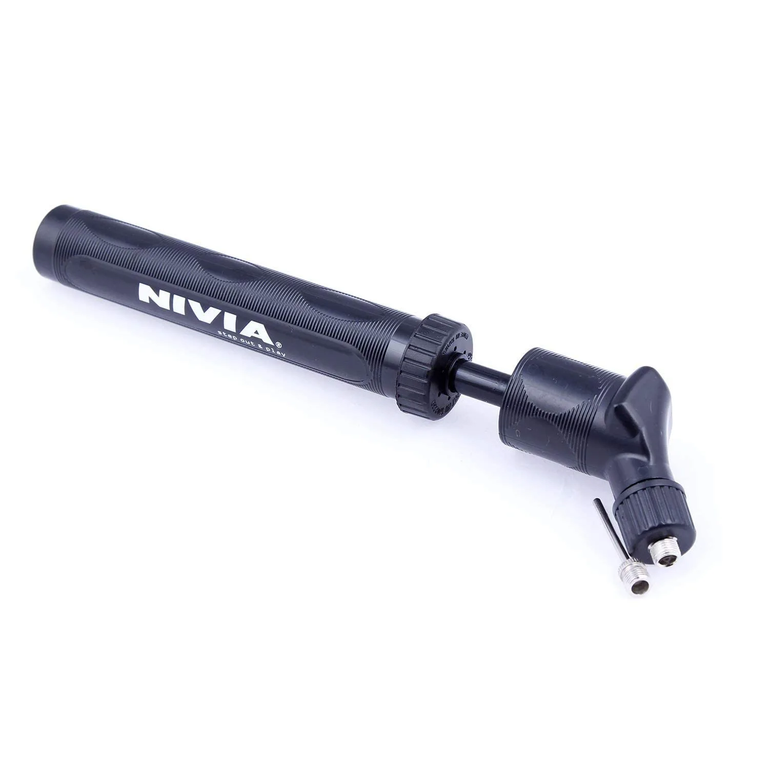 Nivia Double Action Ball Pump, with Needle Air Pump for Sports