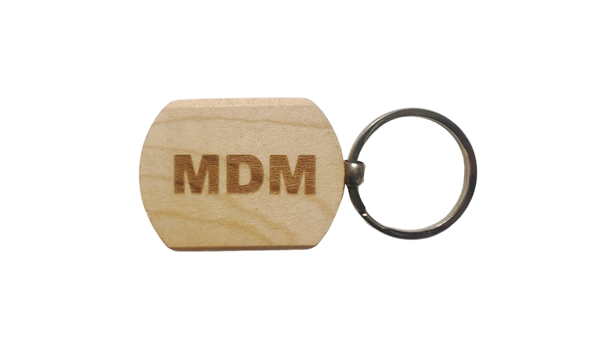 MDM Engraved Wooden Keychain